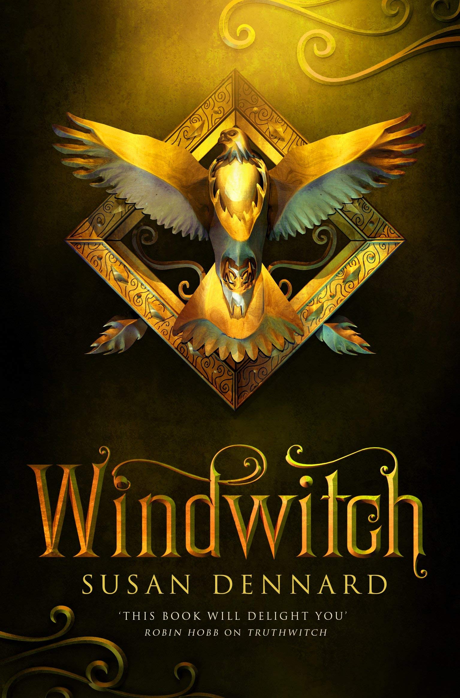 Angled view of the Witchlands paperback box set highlighting the fantasy cover art and book spines.