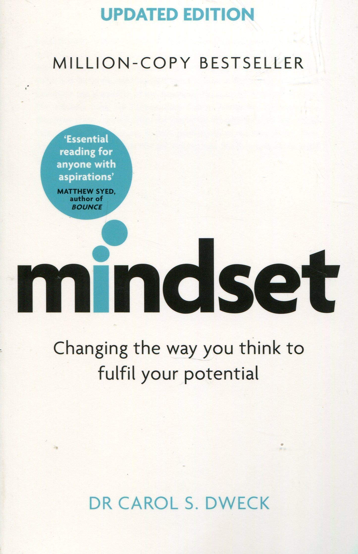 Mindset - Updated Edition by Carol S. Dweck paperback front cover, part of the 4 books collection set