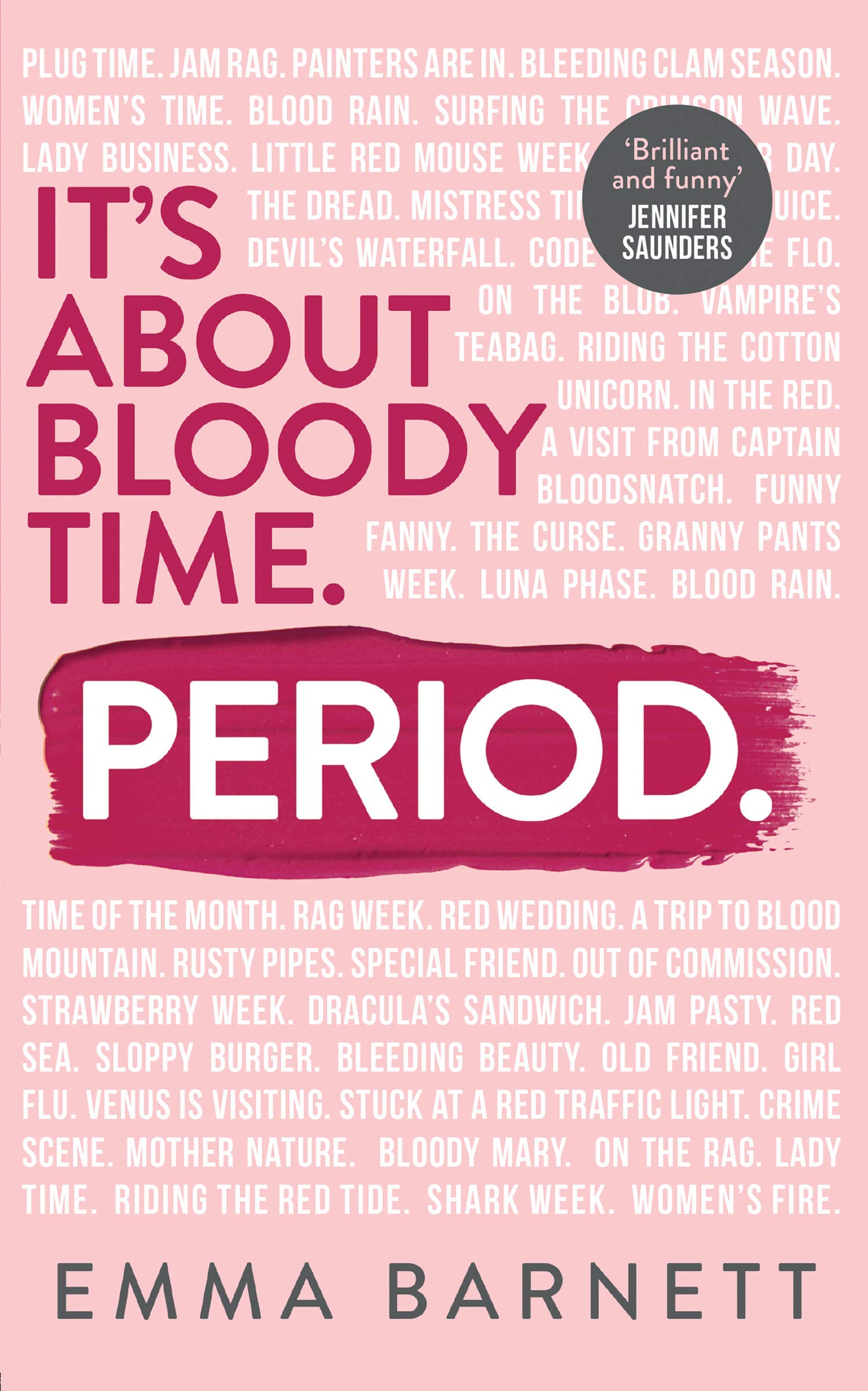 Period by Emma Barnett paperback front cover from the Women's Health 3 books set
