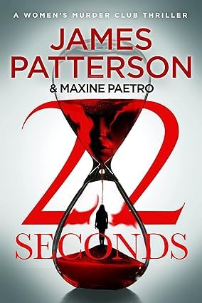 Close-up of the 23 1/2 Lies paperback cover from the Women's Murder Club series by James Patterson.