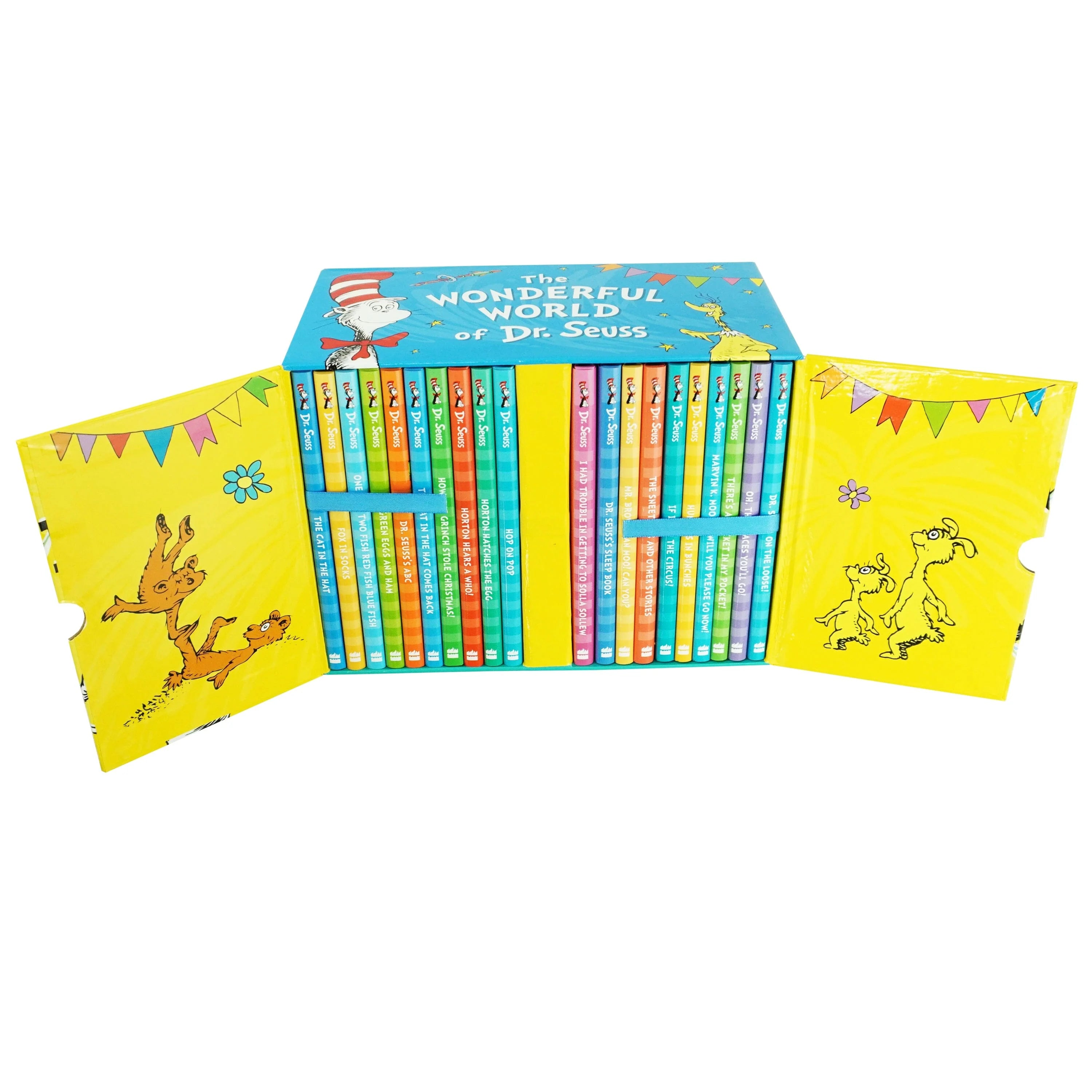 Close-up thumbnail of the Wonderful World of Dr. Seuss box set cover artwork