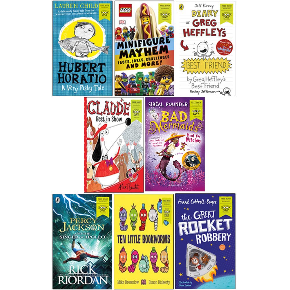 World Book Day 2019 Collection, 12 paperback fiction books by various authors — front cover of the full 12-book World Book Day 2019 Collection paperback set fanned out.