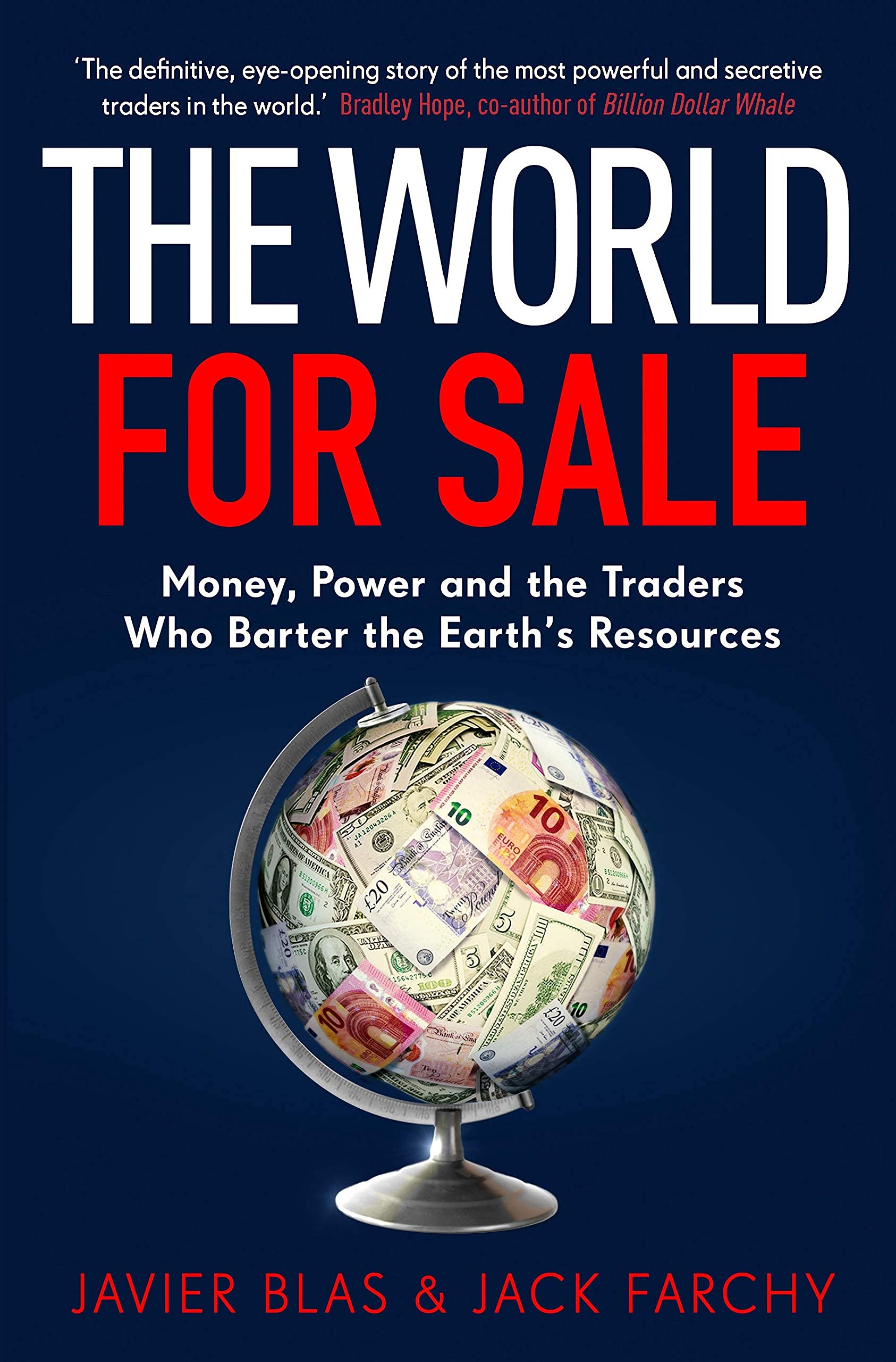 Back cover synopsis of The World for Sale and The Rare Metals War paperback nonfiction 2-book set