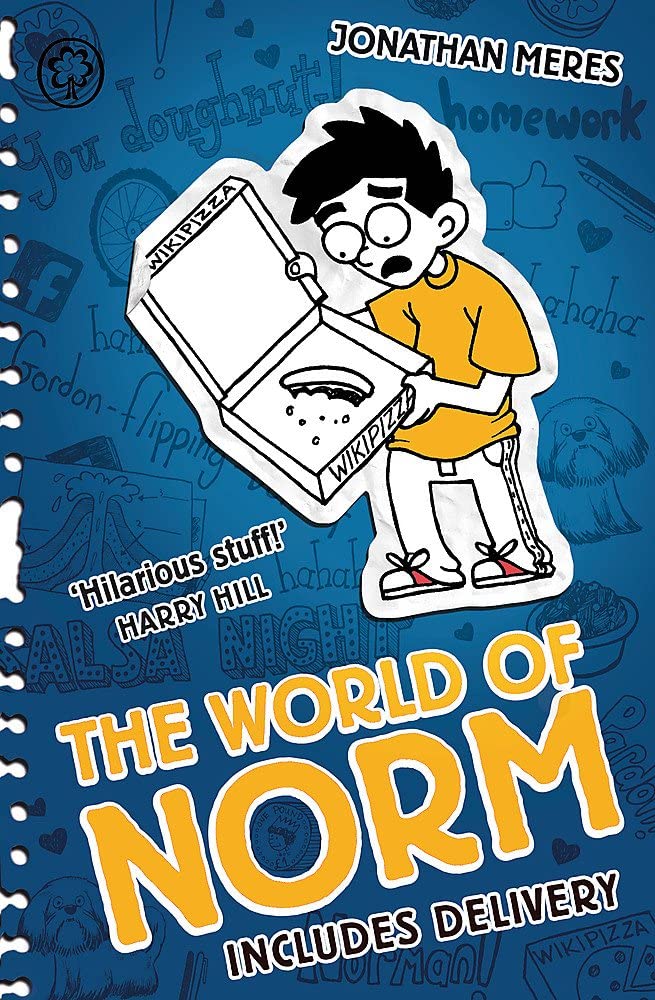 The World of Norm collection - close-up of May Contain Nuts and May Cause Irritation paperback covers