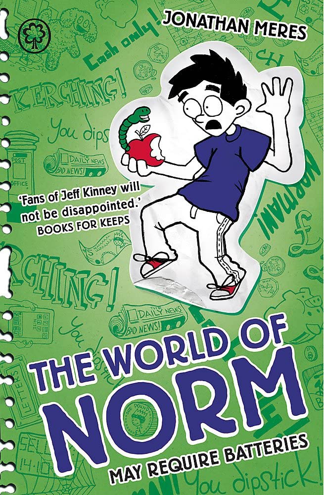 The World of Norm paperback set - barcode, ISBN, and publisher details on box packaging