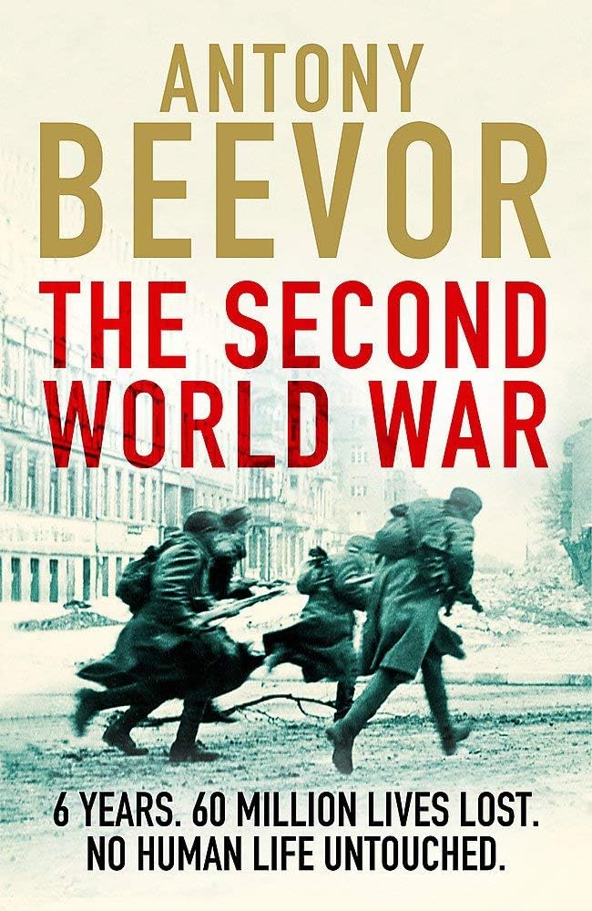 The Second World War by Antony Beevor paperback front cover