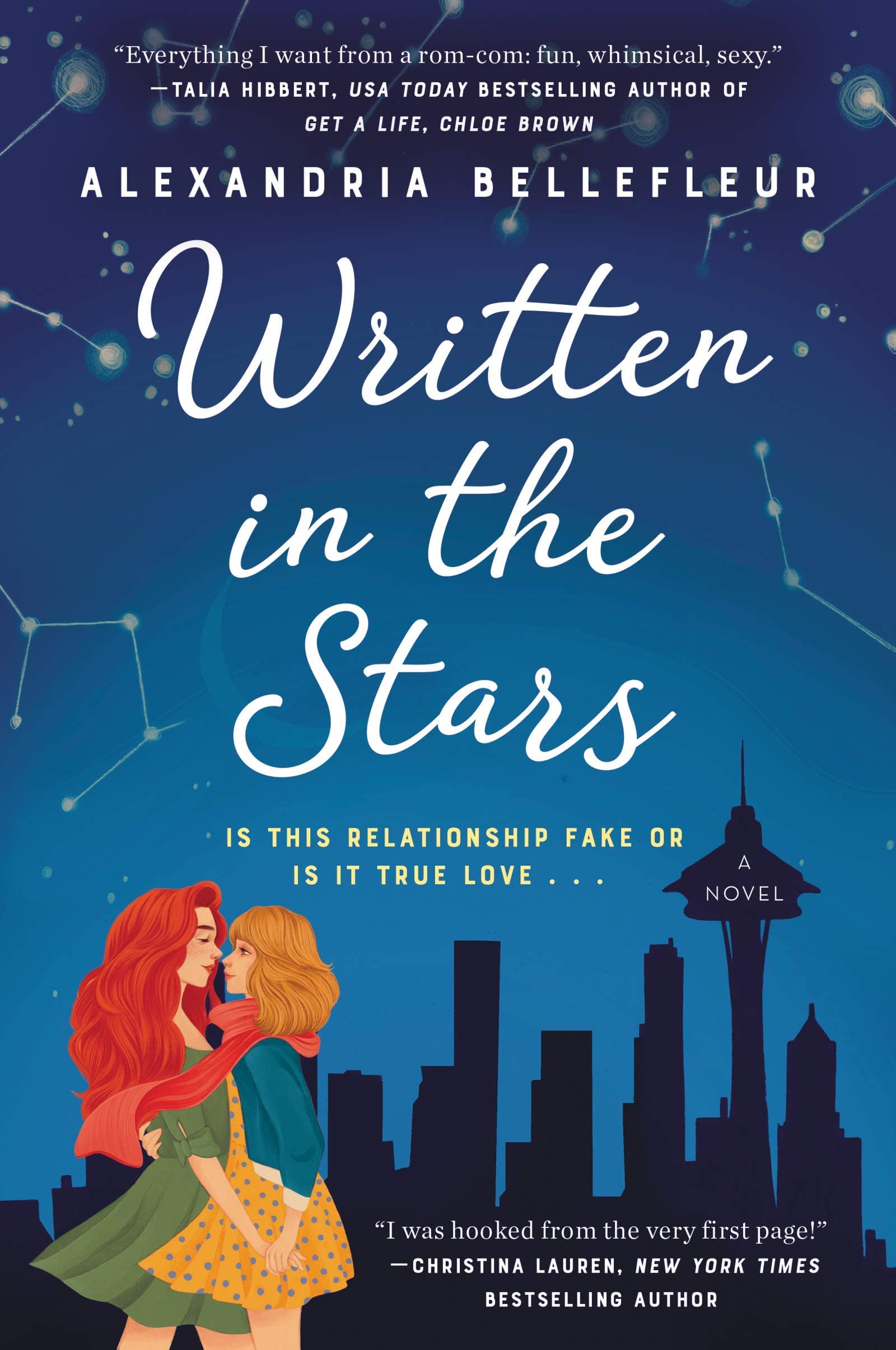 Count Your Lucky Stars paperback cover from the Written in the Stars series by Alexandria Bellefleur