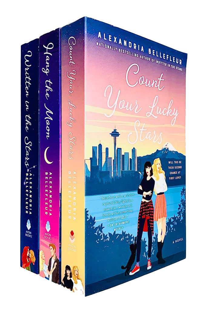 Written in the Stars 3 Books Collection Set by Alexandria Bellefleur paperback front cover
