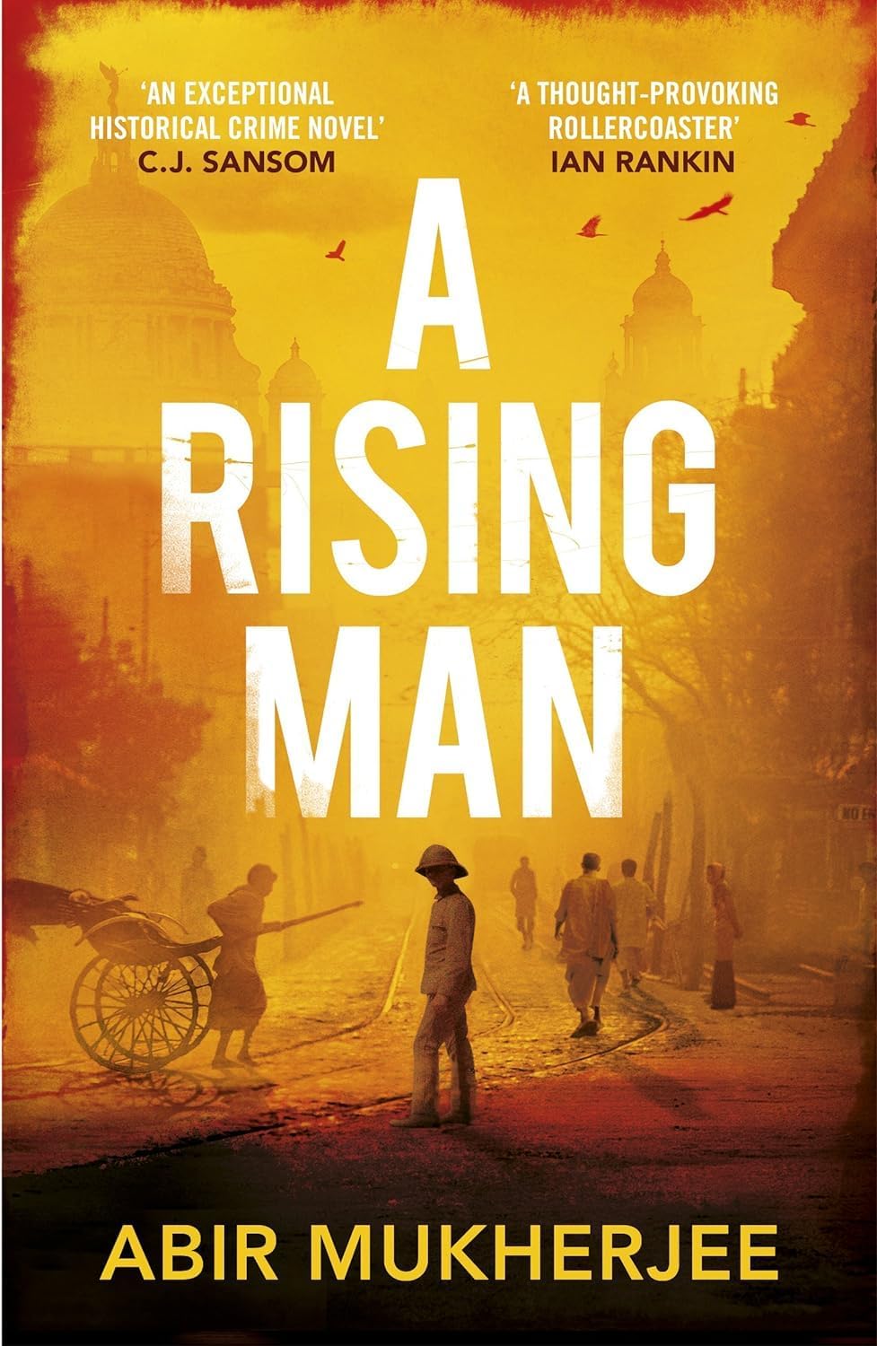 Death in the East by Abir Mukherjee - front cover of the fourth Wyndham and Banerjee paperback novel