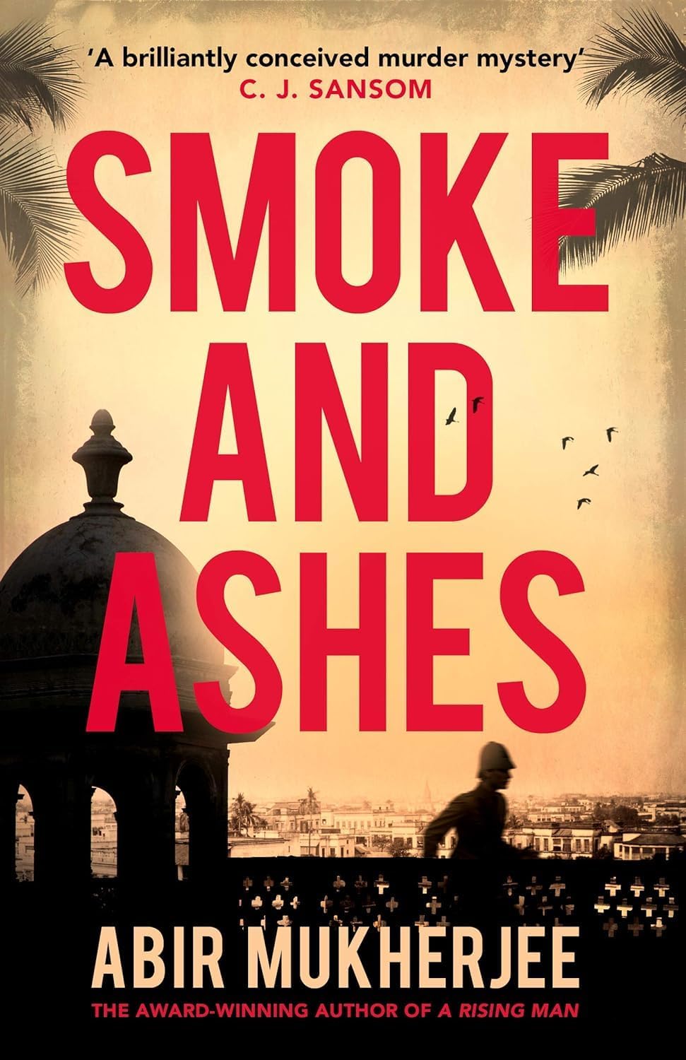Back cover synopsis view of the Wyndham and Banerjee Series paperback collection set by Abir Mukherjee