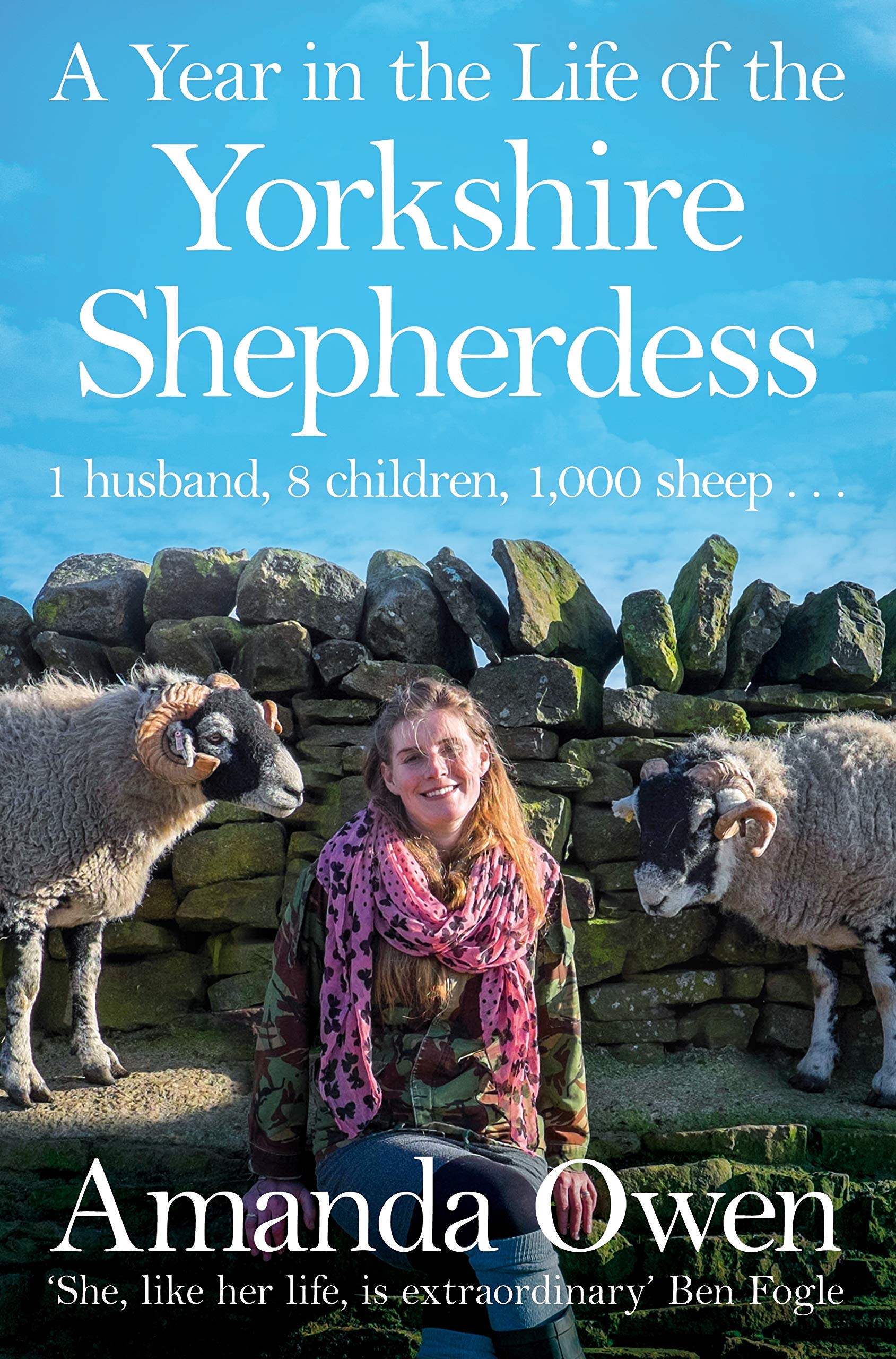 Adventures of the Yorkshire Shepherdess by Amanda Owen - paperback front cover