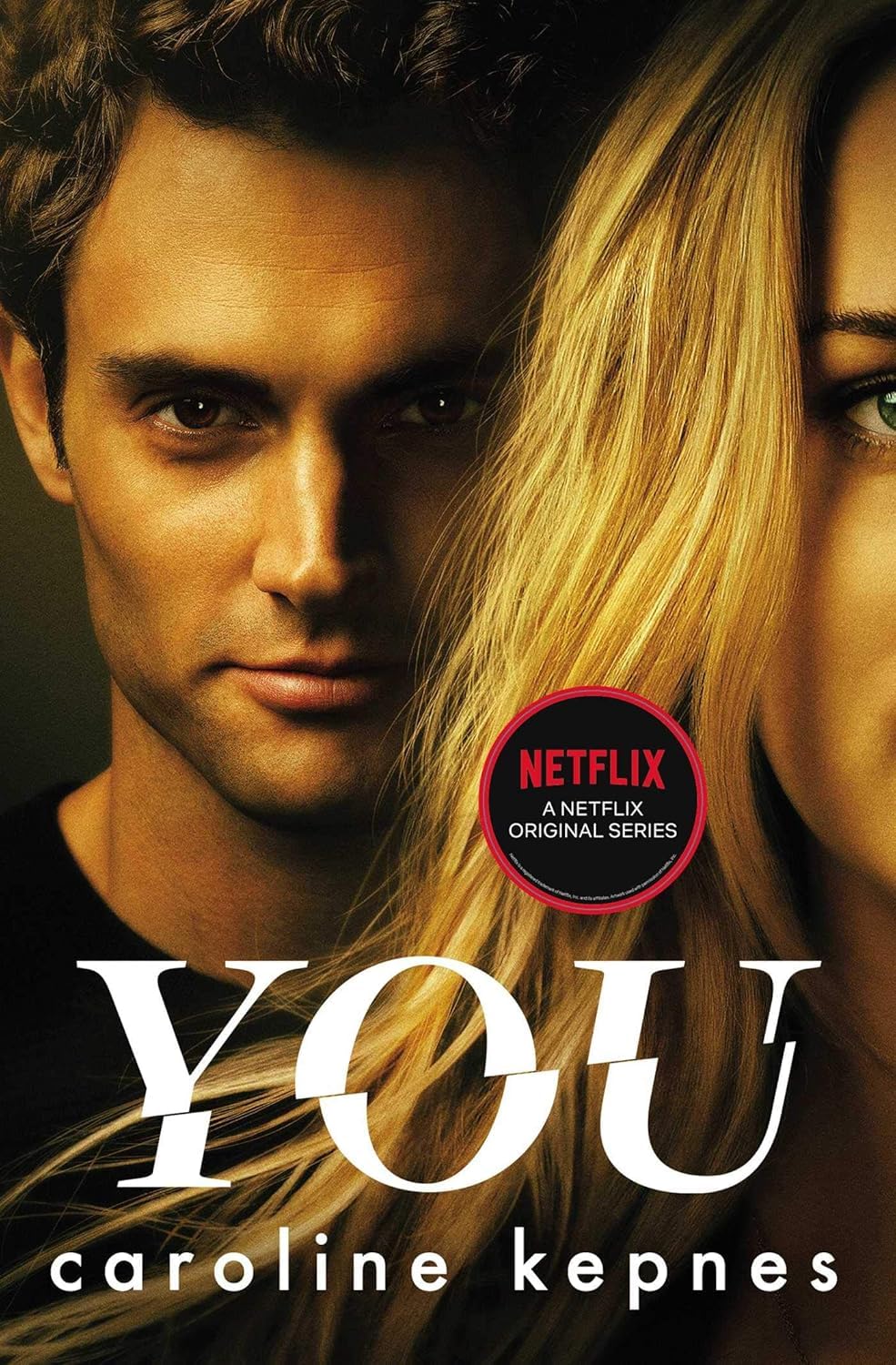 Close-up of the You and Hidden Bodies paperback covers from Caroline Kepnes's You Series collection set