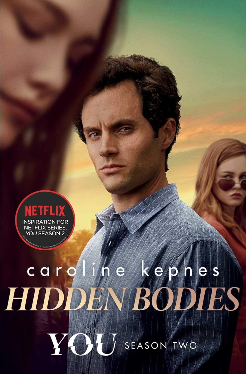 Inside page spread from one of the You Series paperback novels by Caroline Kepnes showing the print layout
