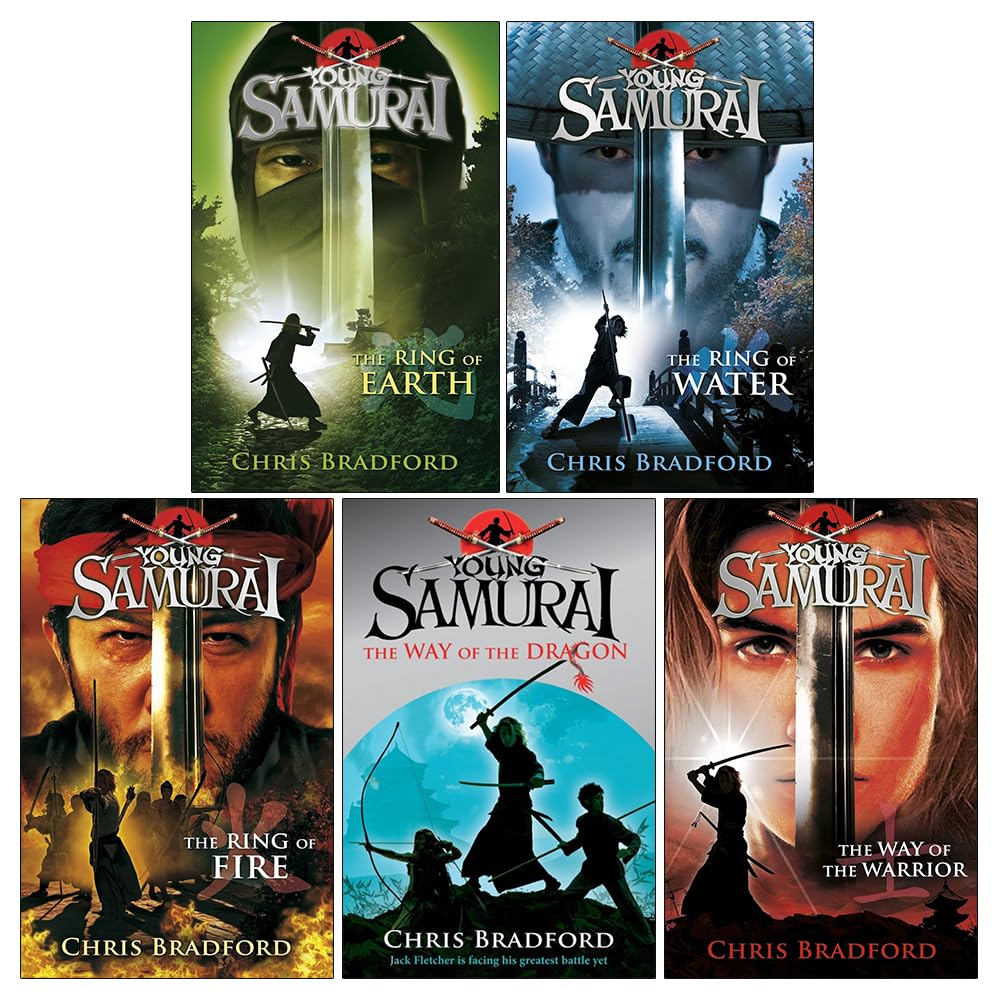 The Ring of Water paperback cover from the Young Samurai series by Chris Bradford