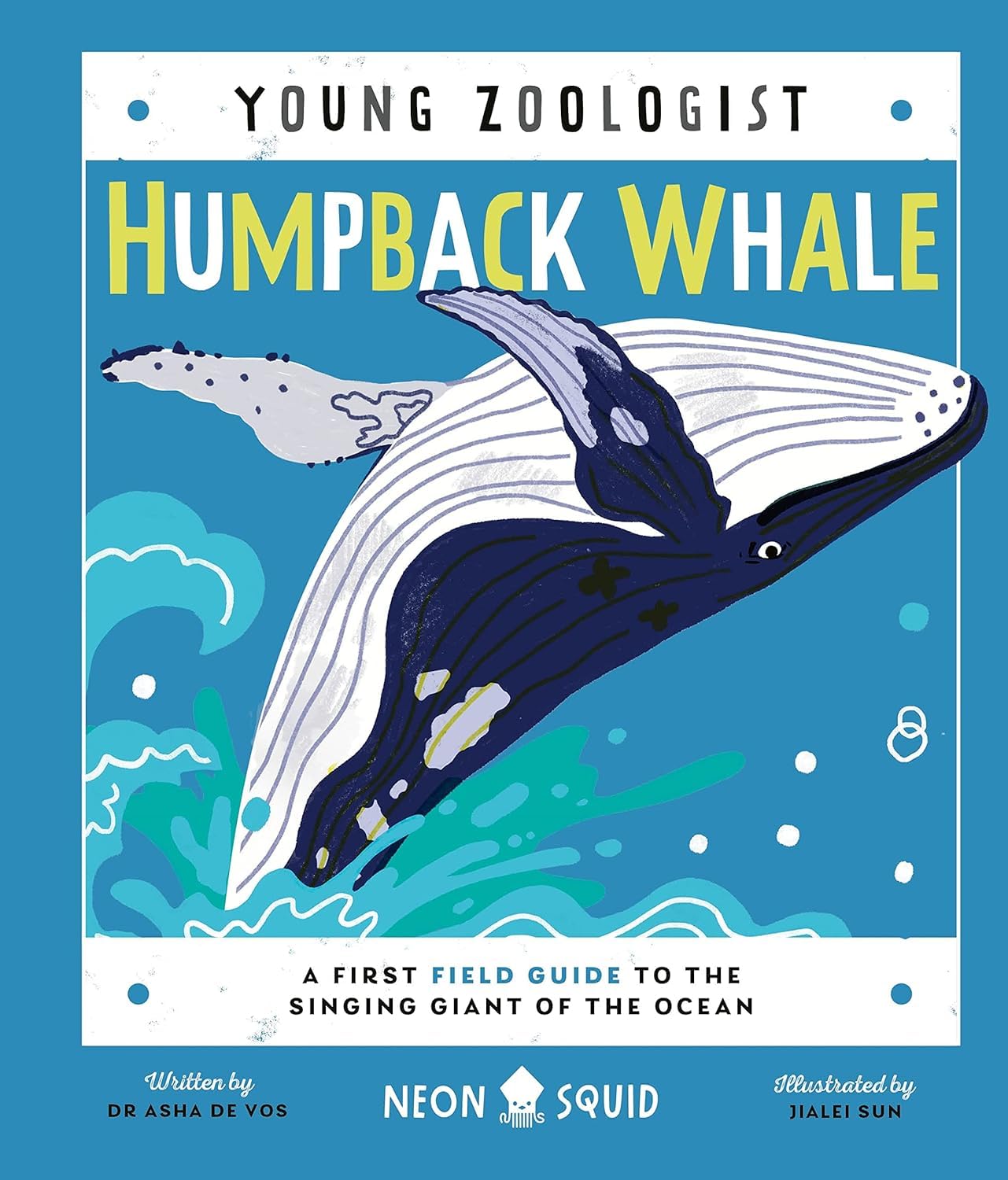 Back covers of the Young Zoologist Series 9-book set showing series branding and animal field guide descriptions