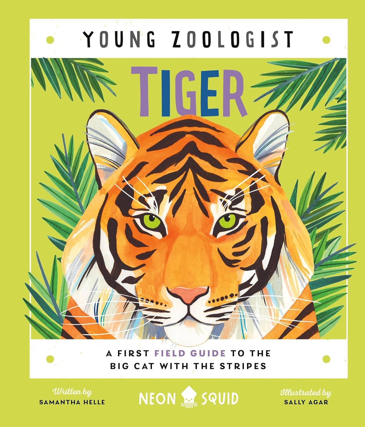 Full Young Zoologist Series 9 Books Collection Set laid flat, showing all nine hardback animal field guides together