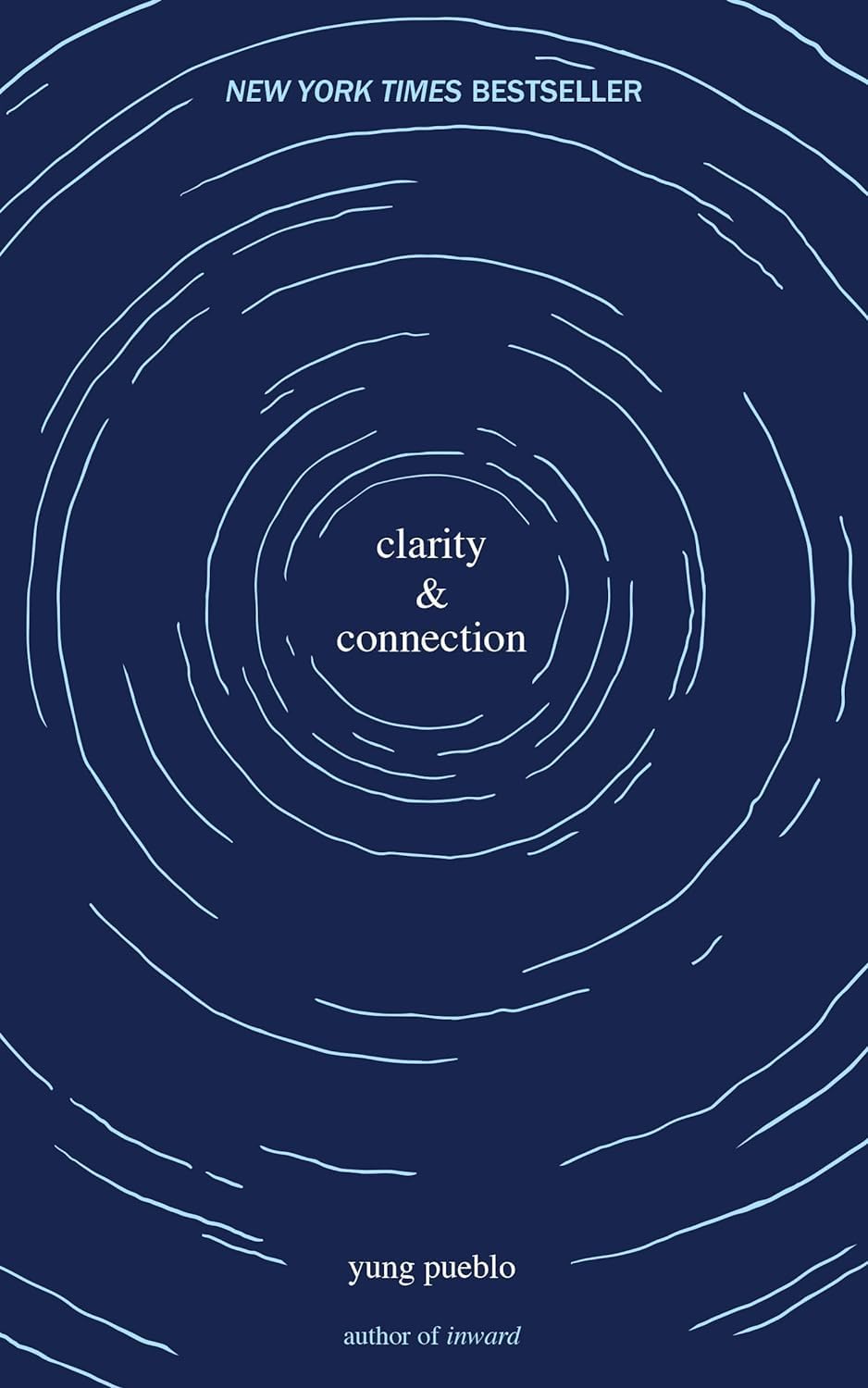 Close-up of the Lighter paperback cover by Yung Pueblo from the 3 books collection set